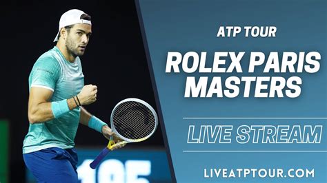 rolex master paris streaming|rolex paris masters tournament.